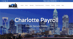 Desktop Screenshot of charlottepayroll.com
